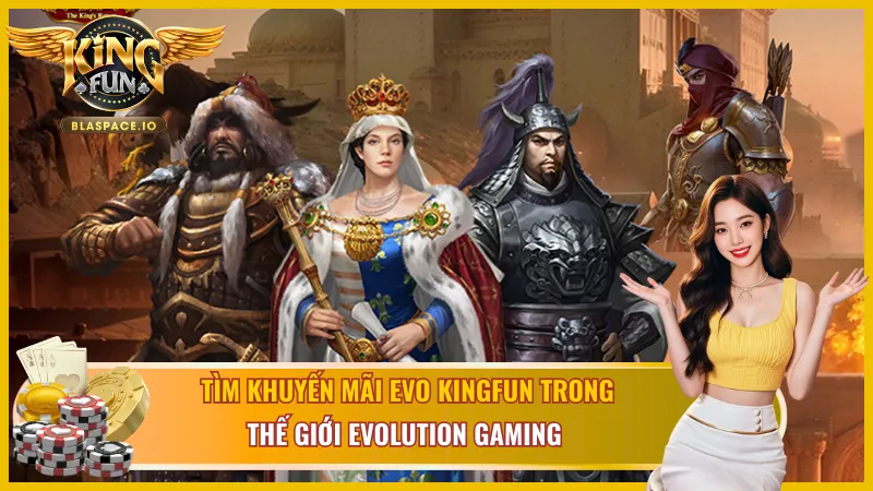 Tất tần tật những khuyến mãi có trong EVO Gaming KingFun